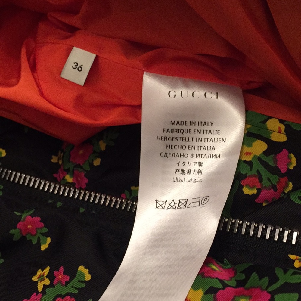 BNWT Gucci Floral Bouquets Print Bomber Jacket - Picture 5 of 10